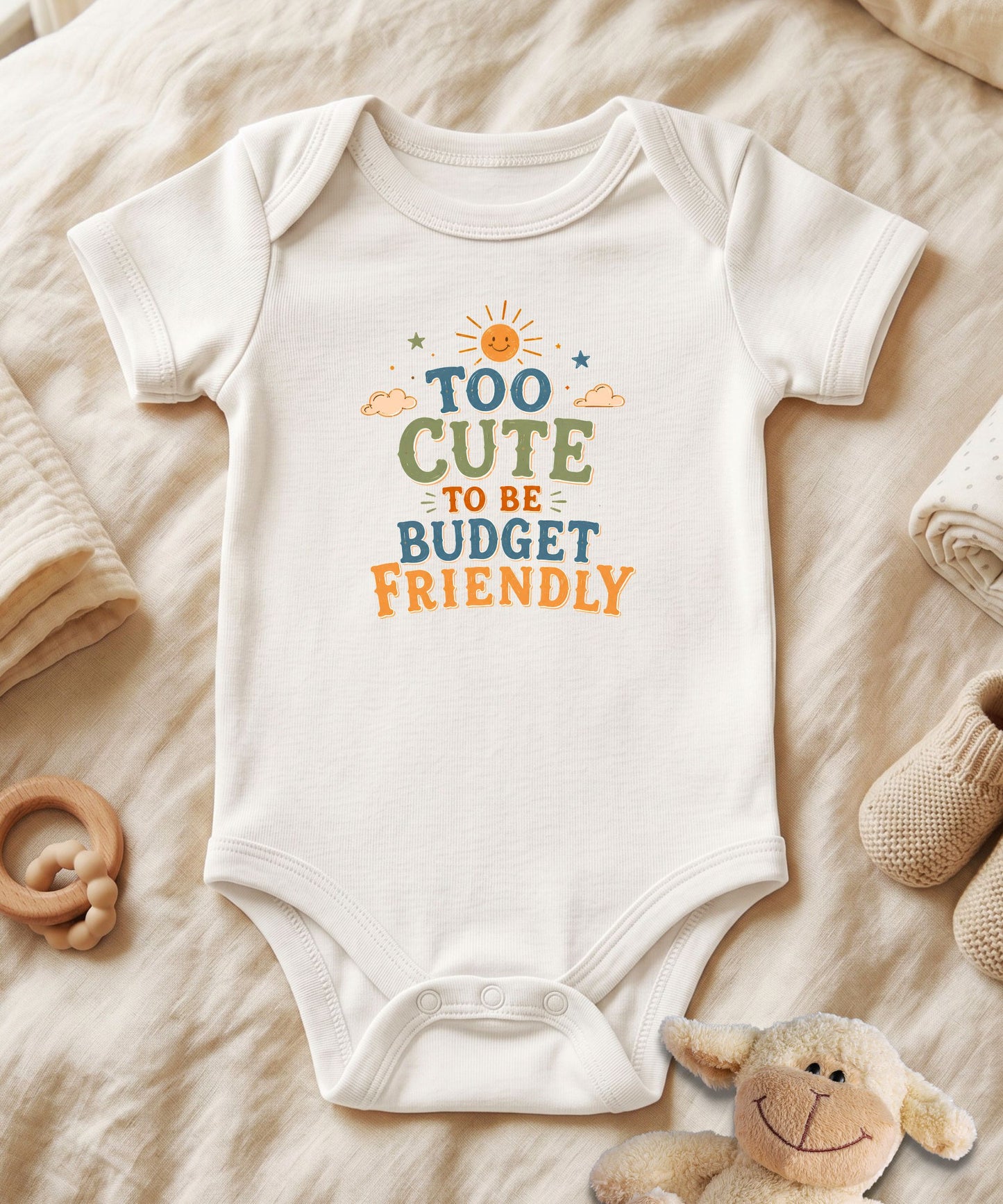 Too Cute Budget Friendly Baby Bodysuit