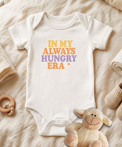 In My Always Hungry Era Baby Bodysuit