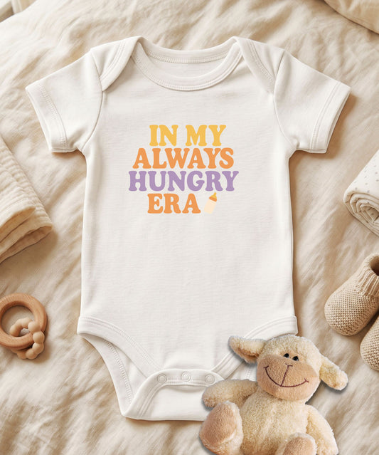 In My Always Hungry Era Baby Bodysuit