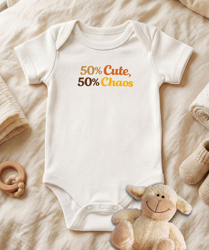 50% Cute Baby Bodysuit