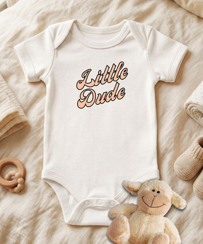 Little Dude Baby Bodysuit