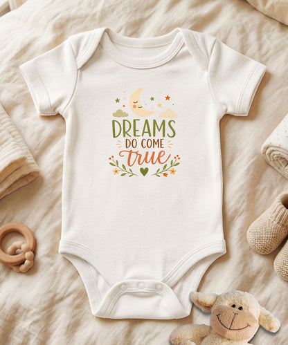 Dreams Do Come True Baby Bodysuit