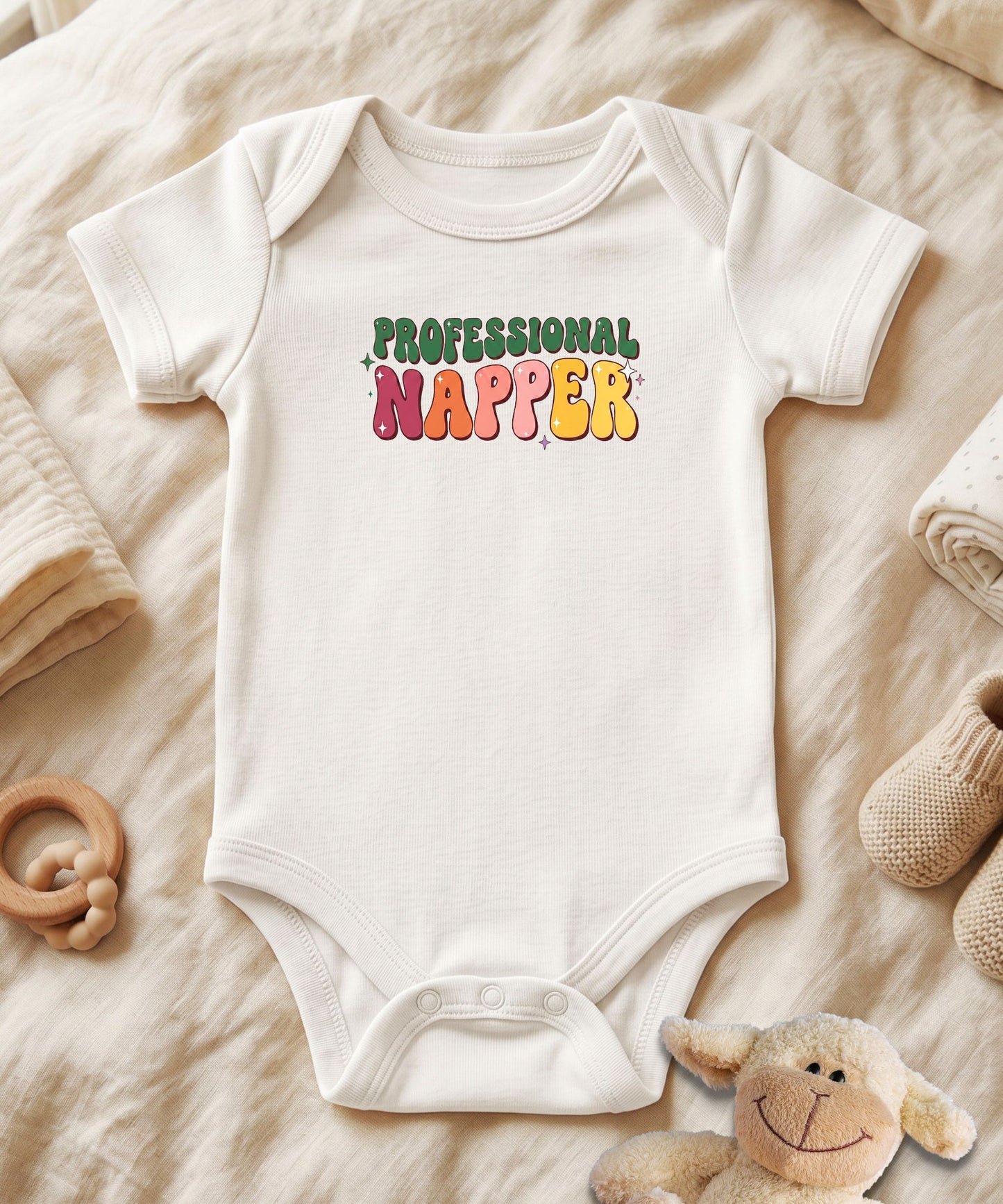 Professional Napper Baby Bodysuit