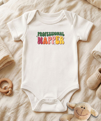 Professional Napper Baby Bodysuit