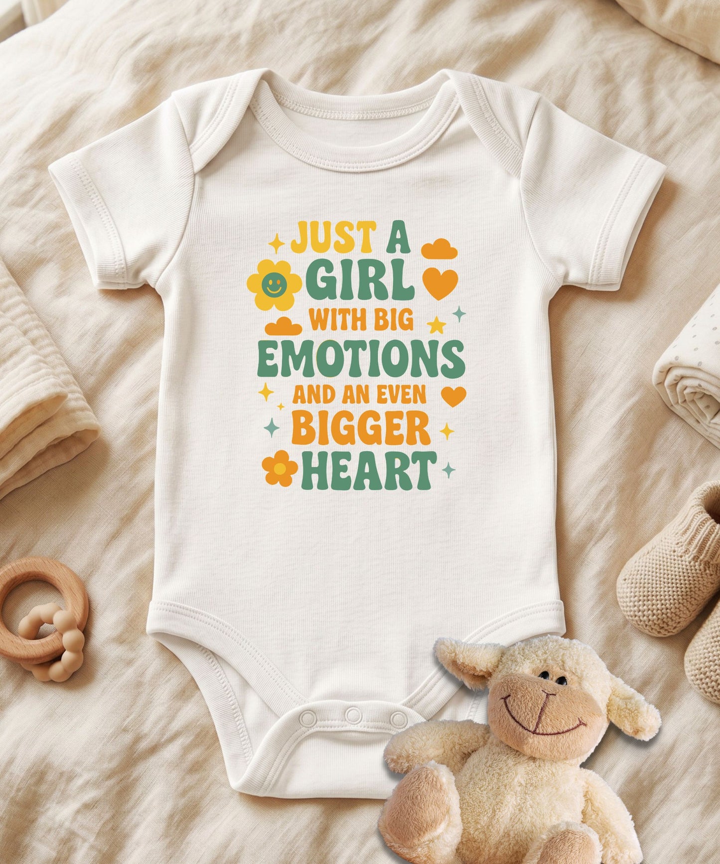 Just a Girl  Baby Bodysuit