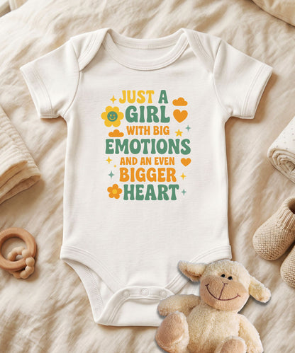 Just a Girl  Baby Bodysuit