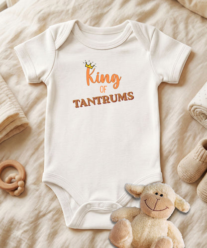 King Of Tantrums Baby Bodysuit