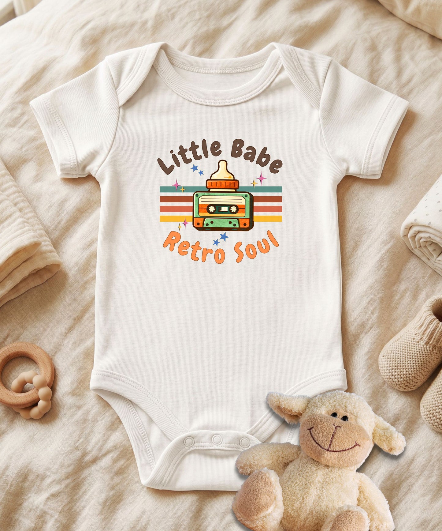 Retro Soul Baby Bodysuit