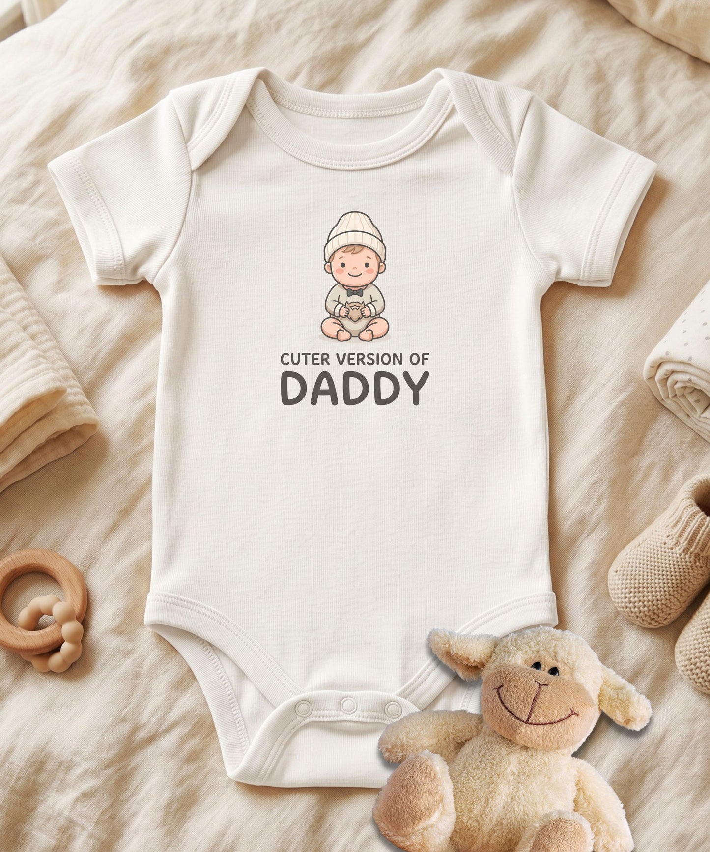 Cuter Version of Daddy Baby Bodysuit