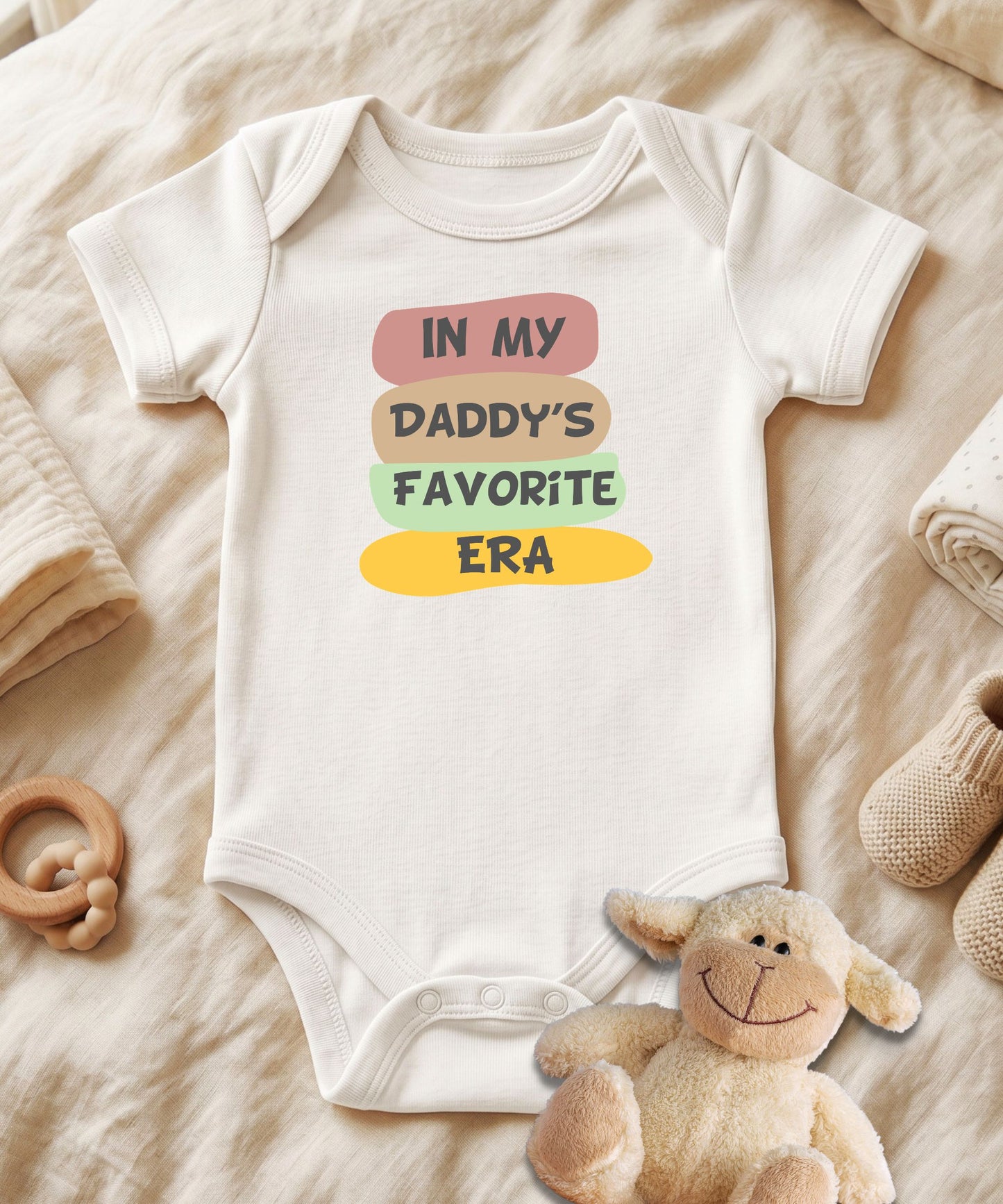 In My Daddy's Favorite Era Baby Bodysuit
