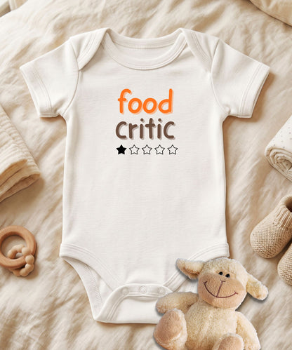 Food Critic Baby Bodysuit